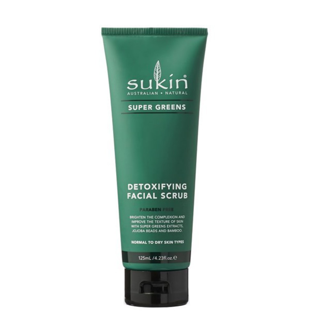 Sukin Super Greens Detoxifying Facial Scrub 125ml image 0